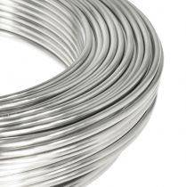 Artikel Aluminiumtråd dekorativ tråd hantverkstråd silver Ø3mm 1kg
