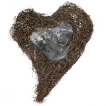 Artikel Växtskål hjärta kyrkogård, vinranka hjärta för plantering 21cm