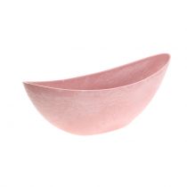 Artikel Dekorativ skål växtskål rosa 34cm x 11cm H11cm