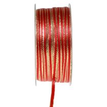 Artikel Band presentband strandat band rött guld 3mm 100m