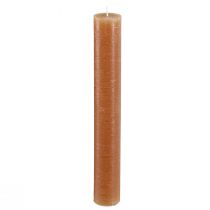 Artikel Koniska ljus enfärgade ljus kola 34x240mm 4 st