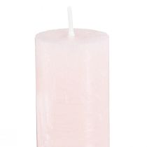 Artikel Koniska ljus ljusrosa enfärgade ljus rosa 34x240mm 4 st