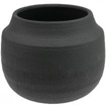 Artikel Planteringskruka svart keramik blomkruka Ø27cm H23cm