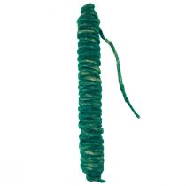 Artikel Ullsnöre grön vintage wicking tråd naturlig ull jute 30m