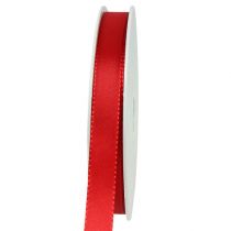 Artikel Present- och dekorationsband rött 15mm 50m
