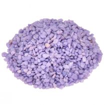 Artikel Dekorativa granulat lila dekorativa stenar lila 2mm - 3mm 2kg