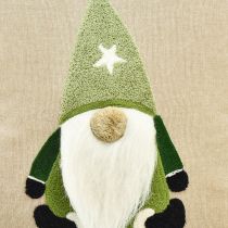 Artikel Prydnadskudde med gnome prydnadskudde grön beige 40×40cm