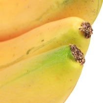 Artikel Konstgjorda bananer som ett gäng mat dummy gul 21cm