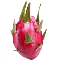 Konstgjord drakfrukt Pitahaya dekorativ frukt Ø8cm L15cm