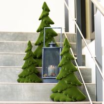 Artikel Konstgjord julgran gran grön flockad 45cm