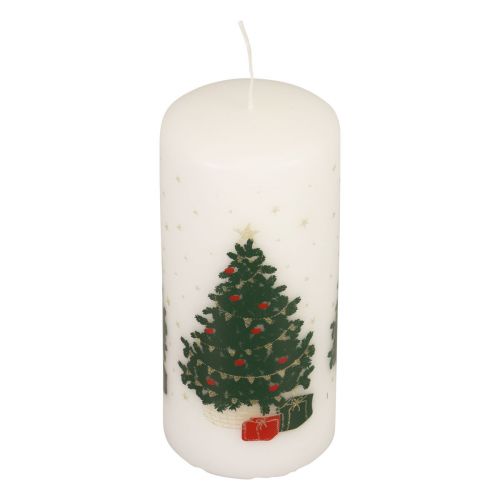 Artikel Adventskalenderljus Julljus vit 150/65mm