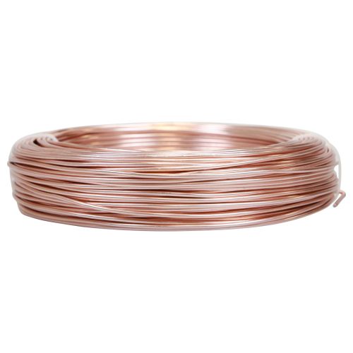 Artikel Aluminiumtråd aluminiumtråd 2mm smycketråd roséguld 60m 500g