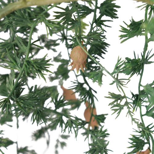 Artikel Dekorativ girlang växt girland lärkgren konstgrön 130cm