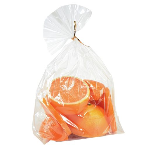 Artikel Dekorativa apelsiner, konstgjord frukt i bitar 5–7cm, 10 stycken