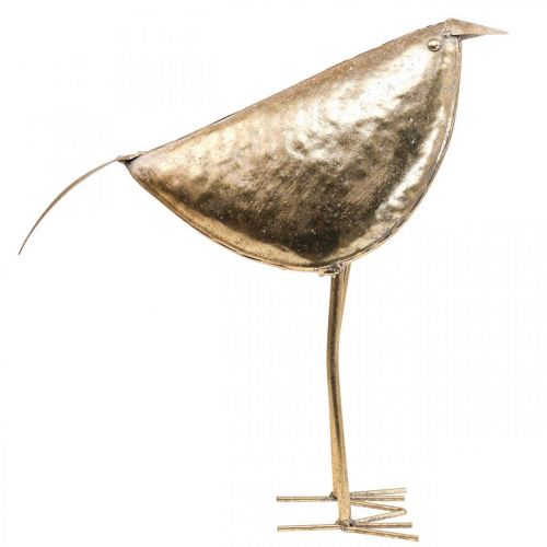 Artikel Deco fågel Deco figur fågel guld metall dekoration 41×13×42cm