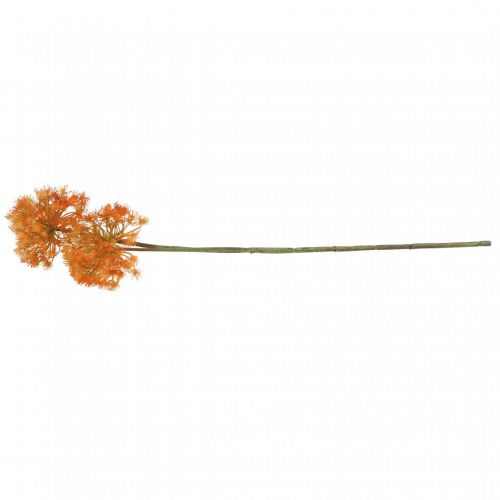 Artikel Deco gren konstgjord gren höstdekoration 2 blomställningar orange 82cm