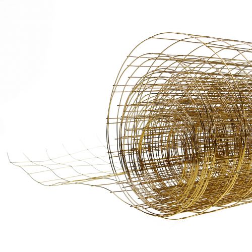 Artikel Trådnät guld dekorativ tråd 35cm 5m
