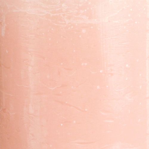 Artikel Enfärgade ljus rosa pelarljus ljusrosa 85×150mm 2 st