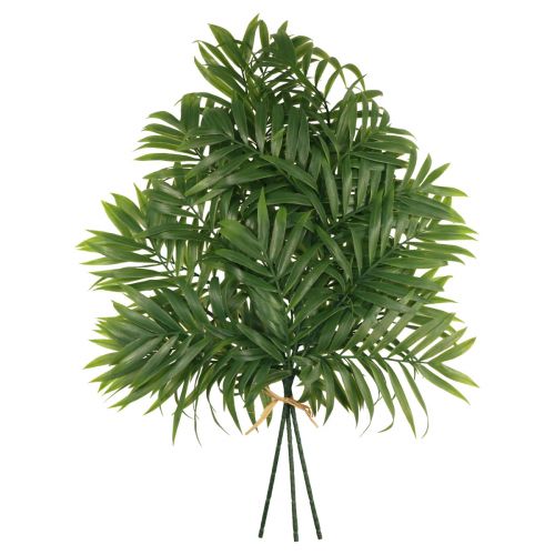 Artikel Konstgjorda palmblad Konstgjorda gröna växter 56cm 3st