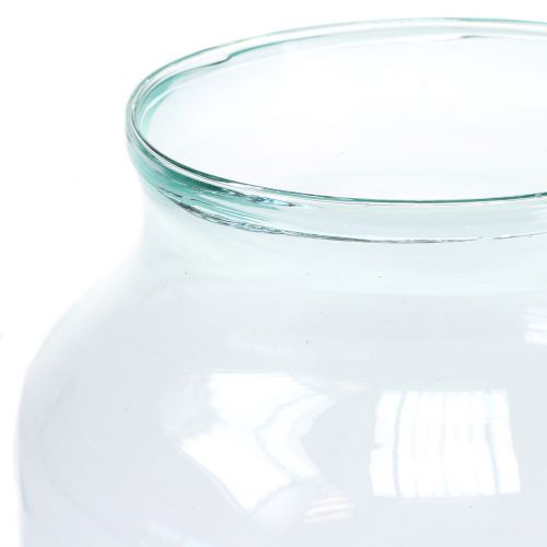 Artikel Deco glas golvvas Ø21cm H30cm