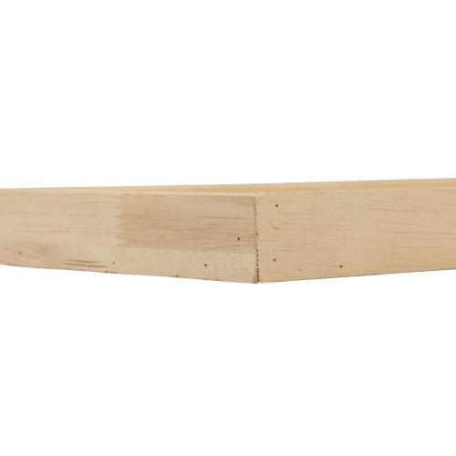 Artikel Träbricka dekorativ bricka trä rektangulär natur 50×17×2,5cm