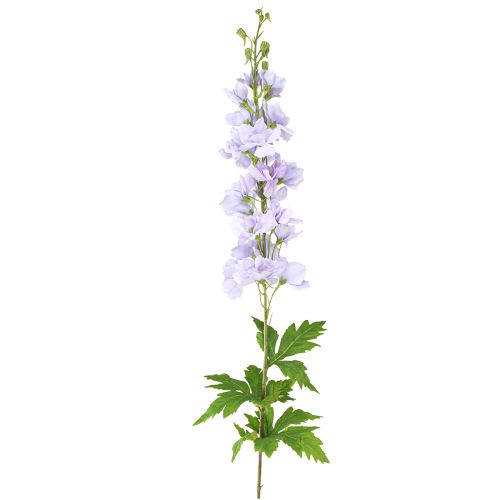 Konstgjorda blommor delphinium ljuslila på stjälk 90cm 2 st