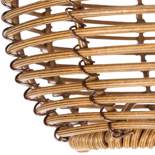 Artikel Solcellsdriven trädgårdslampa, rottingstil, för romantiska kvällar utomhus, 86 cm