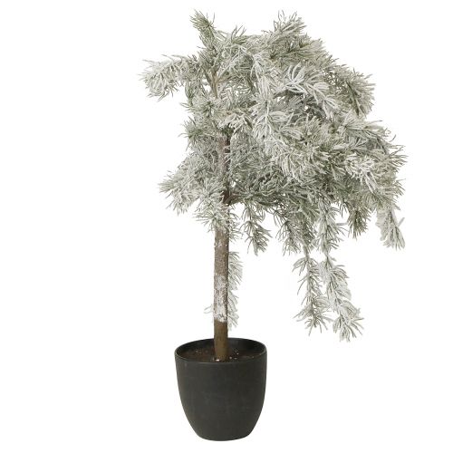 Artikel Mini julgran i krukväxt Cedar Snow Artificiell H60cm