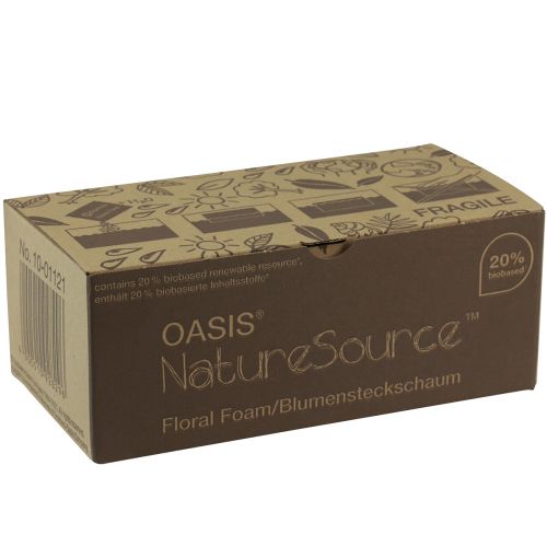 Artikel Oasis NatureSource Maxlife Floral Foam Tegel Brun 23×11×7,5 cm 1 st