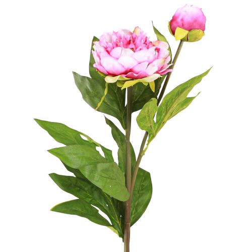 Pioner Långstammiga konstgjorda blommor Rosa 70cm 3st