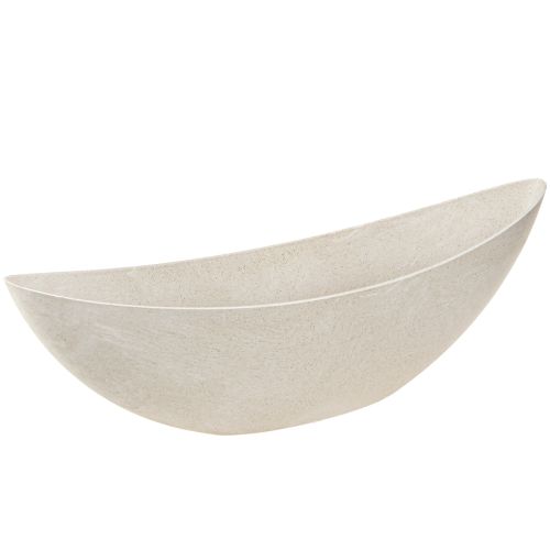 Växtskål skepp dekorativ skål oval 55x15,5x17,5cm