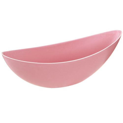 Växtbåt plastblomskål rosa 28×9×9cm 3st