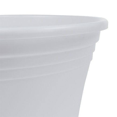 Artikel Plastkruka “Irys” vit Ø15cm H13cm, 1st