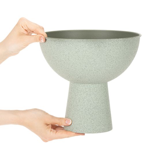 Artikel Skål med stativ för växter, dekorativ skål, 25 cm