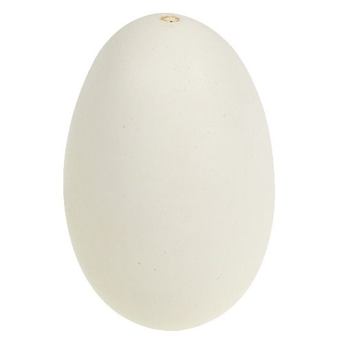 Floristik24 Svanägg 9cm vita 4 st