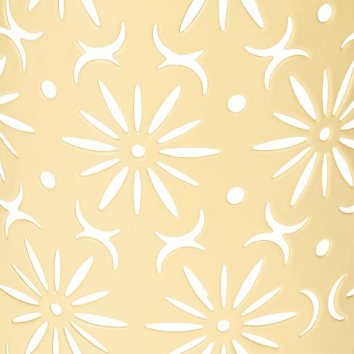 Artikel Solcellslykta för trädgården med blommönster och stämningsfullt ljus, 26 cm