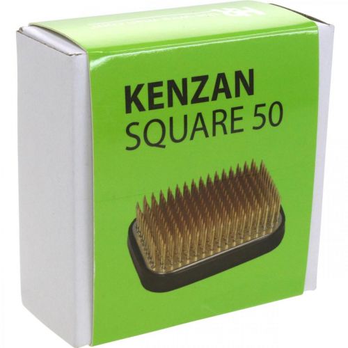 Artikel Hedgehog Kenzan Rektangulär Silver Mässing 50×35mm