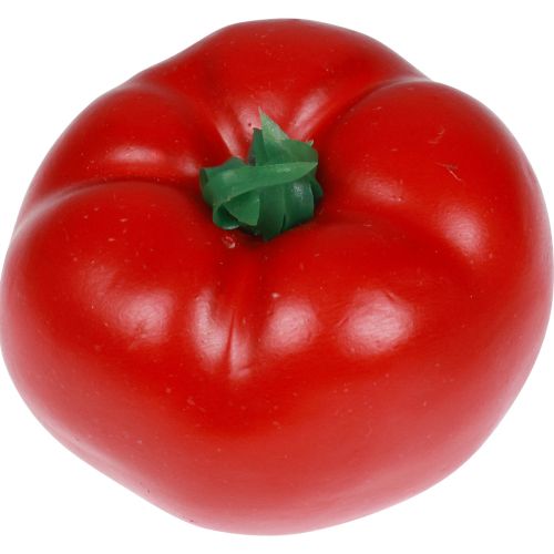 Artikel Tomatdekoration konstgjorda röda matdockor 8cm