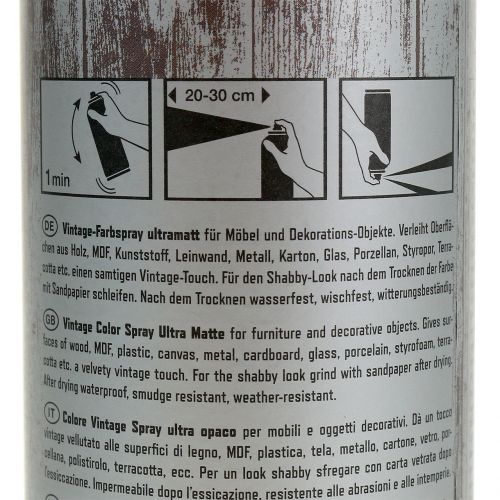 Artikel Färg spray vintage silver 400ml