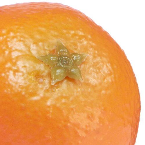 Artikel Konstgjord mandarin dekorativ frukt konstgjord frukt Ø6cm H5cm