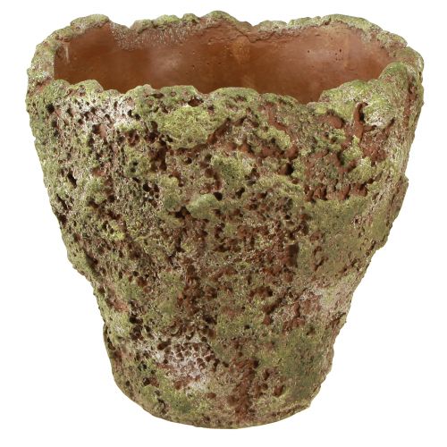 Artikel Växtkruka rustik kruka grön brun Ø21cm H19,5cm