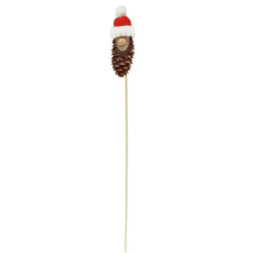 Artikel Kon gnome med hatt blomplugg gnome 8cm 12st