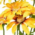 Floristik24 Konstgjorda solrosor Dekorativa blommor Gul 79cm 3st