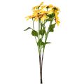 Floristik24 Konstgjorda solrosor Dekorativa blommor Gul 79cm 3st